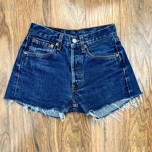 Thrifted Levi’s Cutoff Shorts